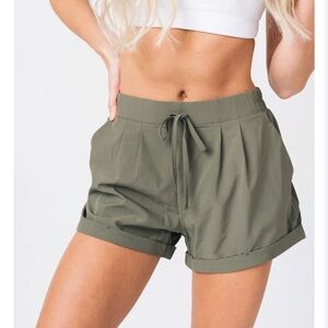 Olive Summer Shorts